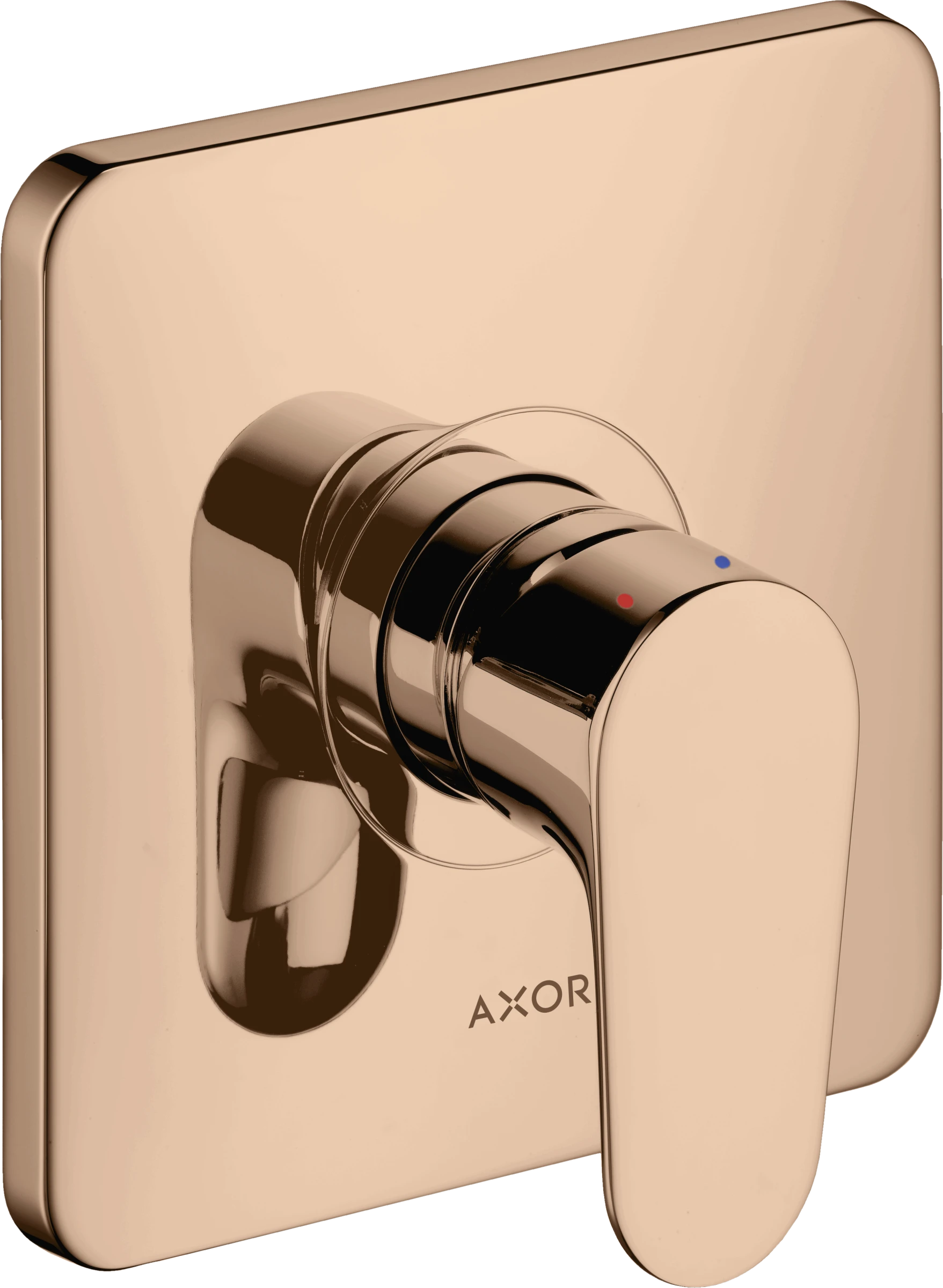 Axor Citterio M Shower Mixers Concealed 217 X 187 X 135mm Rose Gold/gold - Polished