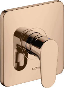 Axor Citterio M Shower Mixers Concealed 217 X 187 X 135mm Rose Gold/gold - Polished