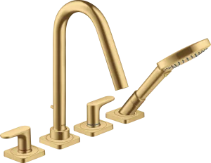 Axor Citterio M Bath Mixers Concealed 510 X 270 X 135mm Gold - Brushed