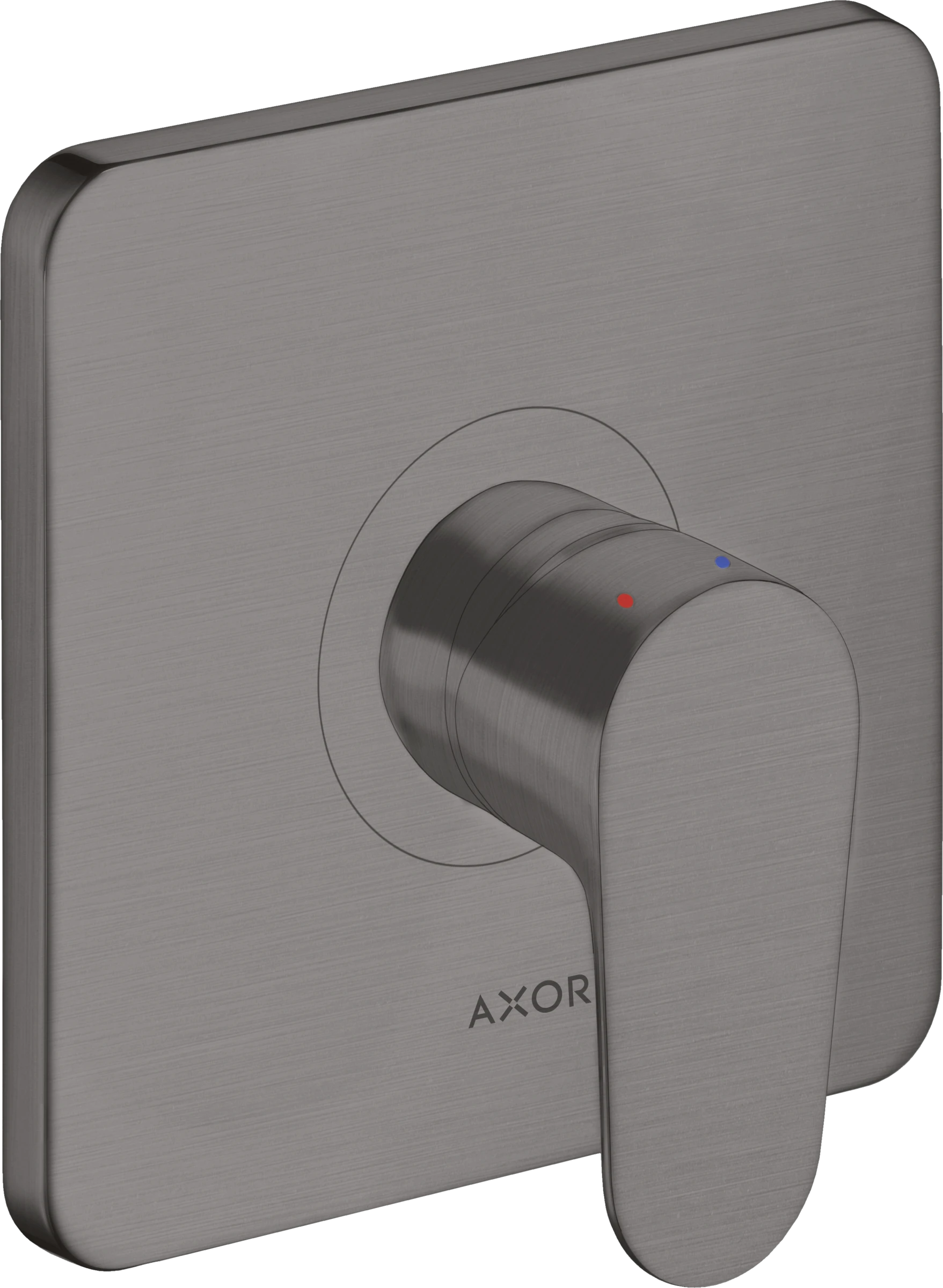 Axor Citterio M Shower Mixers Concealed 217 X 187 X 135mm Gunmetal/chrome - Brushed