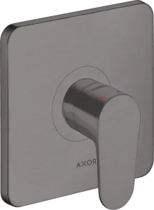 Axor Citterio M Shower Mixers Concealed 217 X 187 X 135mm Gunmetal/chrome - Brushed