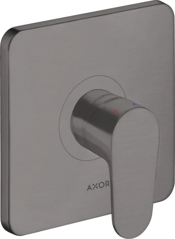 Axor Citterio M Shower Mixers Concealed 217 X 187 X 135mm Gunmetal/chrome - Brushed product image - Image 1