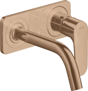 Axor Citterio M Manual Mixers 259 X 236 X 90mm Rose Gold/gold - Brushed