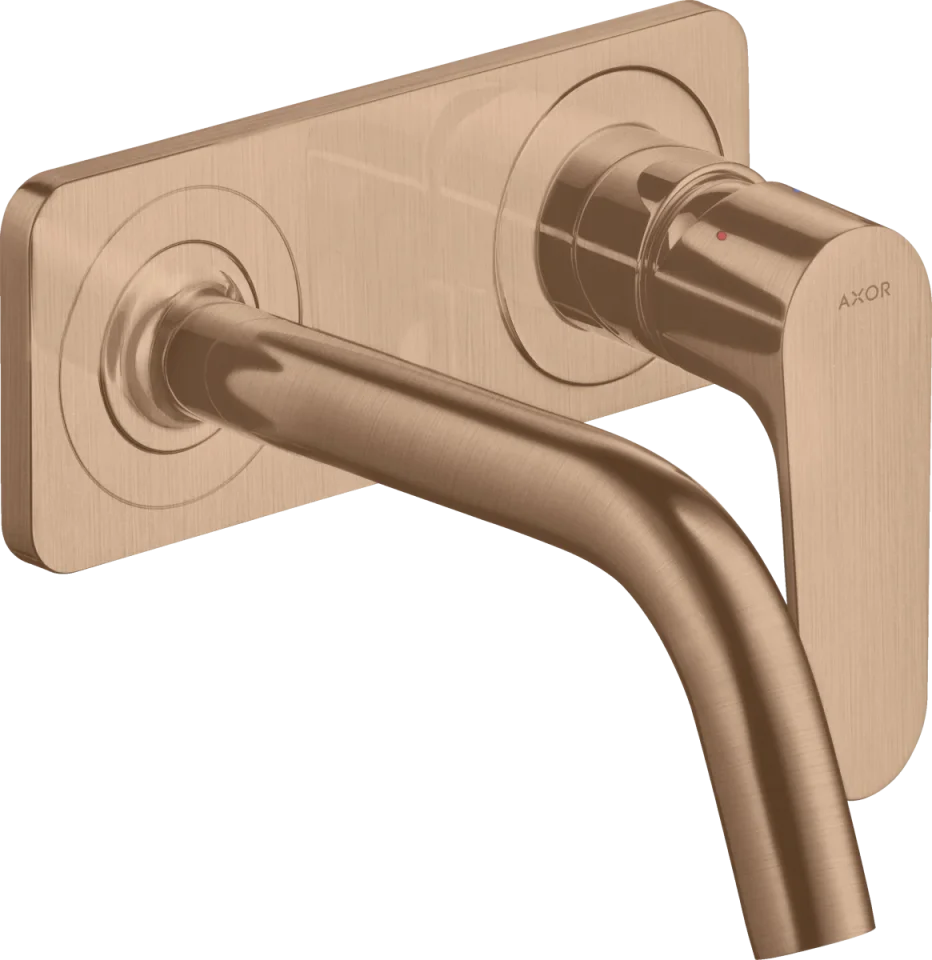 Axor Citterio M Manual Mixers 259 X 236 X 90mm Rose Gold/gold - Brushed product image - Image 1