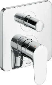 Axor Citterio M Single Lever Manual Bath Mixer For Concealed Installation With Integrated Backflow Prevention Chrome
