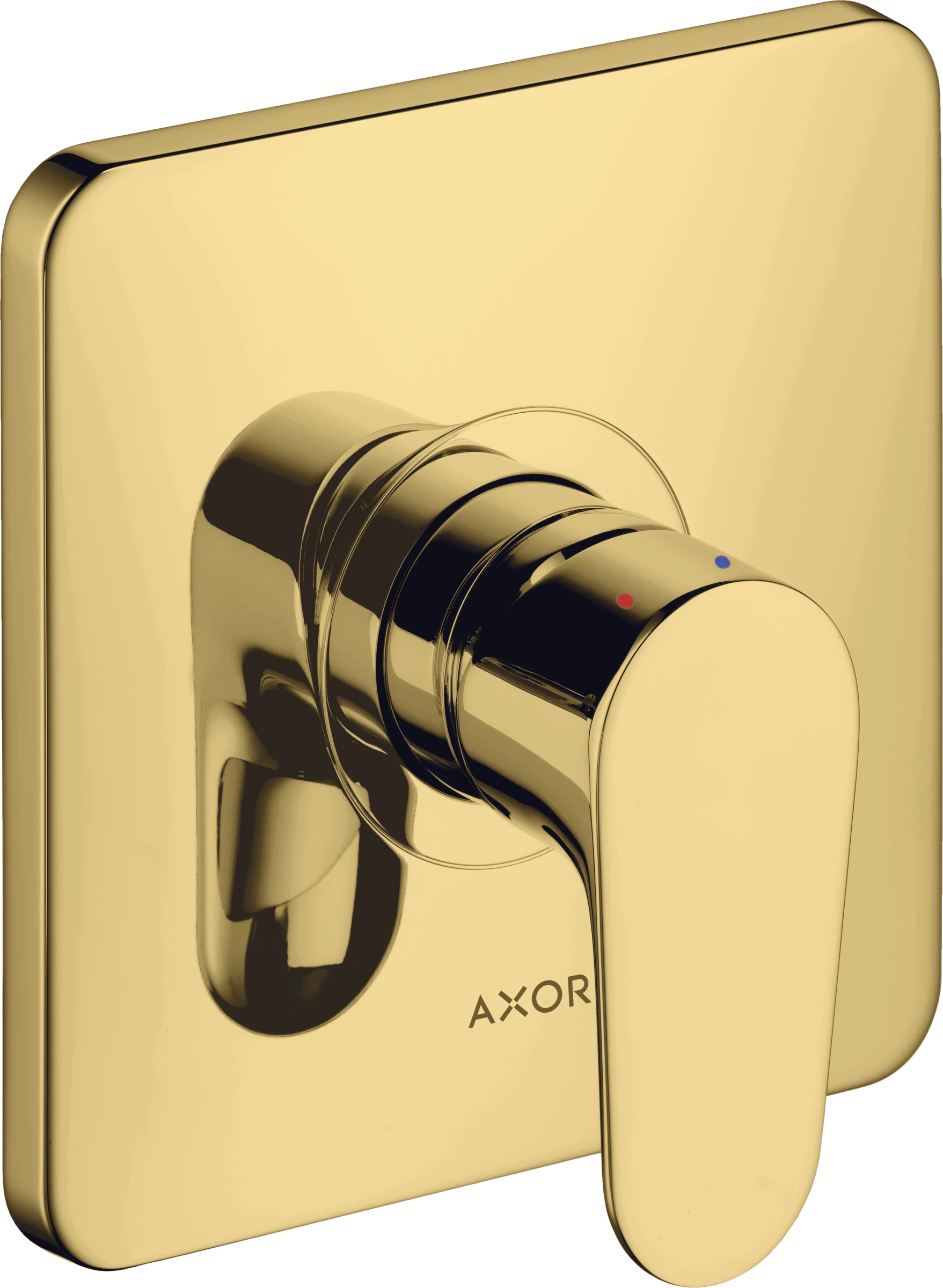 Axor Citterio M Shower Mixers Concealed 217 X 187 X 135mm Gold - Polished
