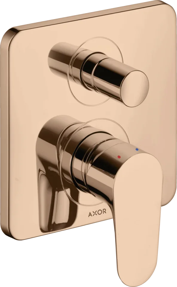 Axor Citterio M Bath Mixers Concealed 217 X 187 X 135mm Rose Gold/gold - Polished product image - Image 1