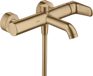 Axor Citterio M Single Lever Manual Bath Mixer For Exposed Installation Brushed Bronze