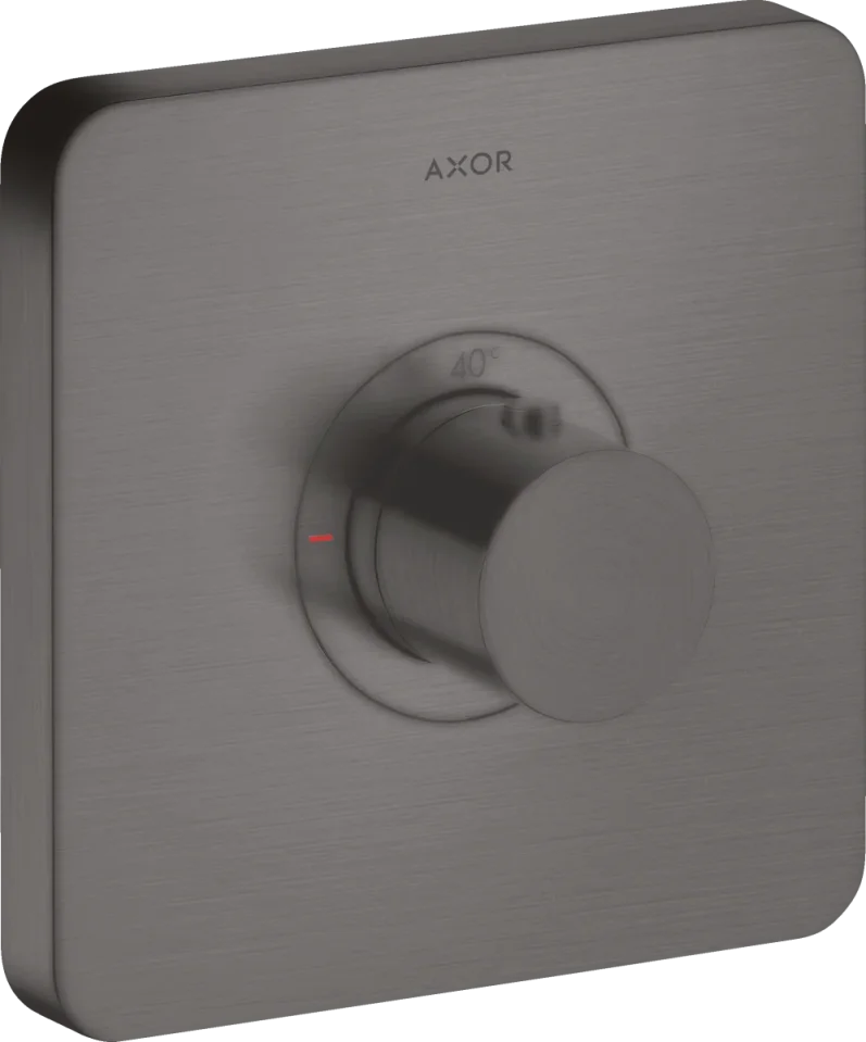 Axor Showerselect Thermostatic Shower Mixer Concealed 220 X 180 X 130mm Gunmetal/chrome - Brushed product image - Image 1