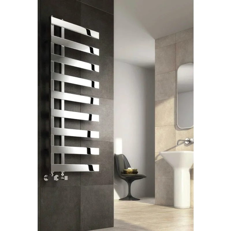 Reina Capelli Stainless Steel Radiator - 800 X 500 detail view - Image 2