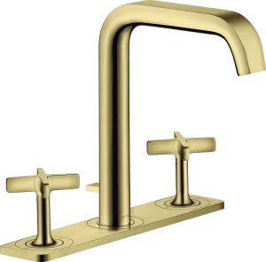 Axor Citterio E 3-hole Basin Mixer 170 With Plate And Pop-up Waste