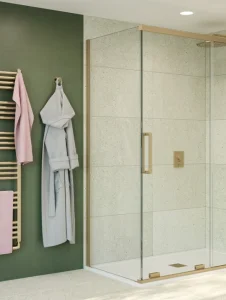 Crosswater Optix Side Panel For Slider 900 Brused Brass