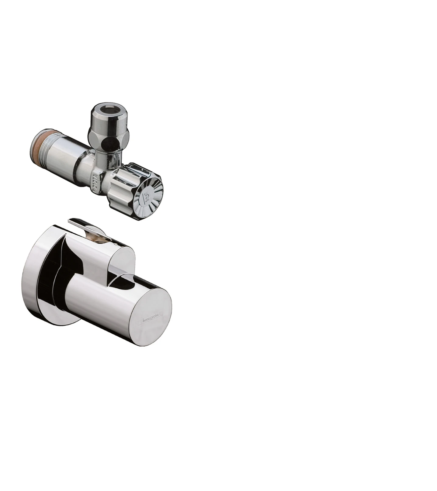 Hansgrohe Angle Valves 132 X 112 X 90mm Chrome