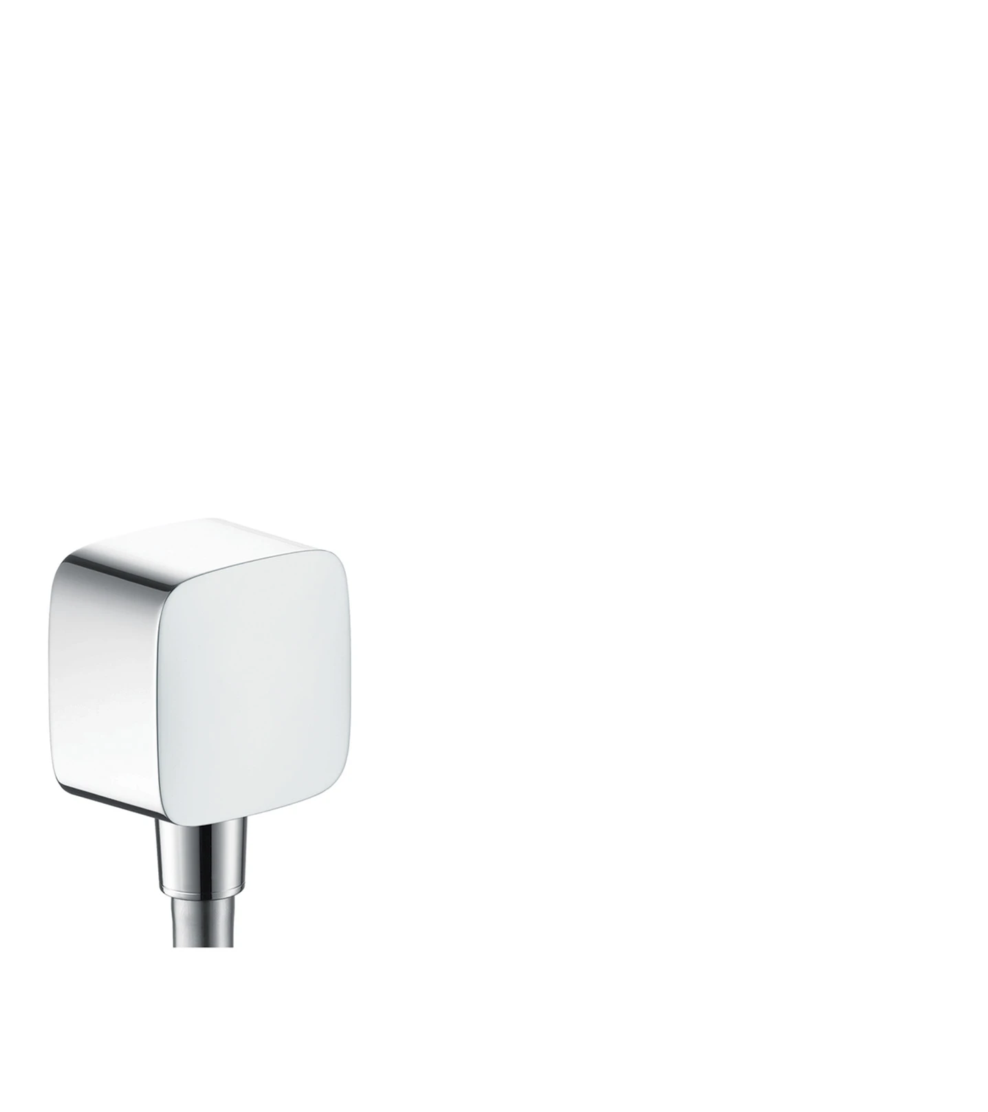 Hansgrohe Fixfit Wall Outlet 113 X 62 X 40mm Gold - Brushed