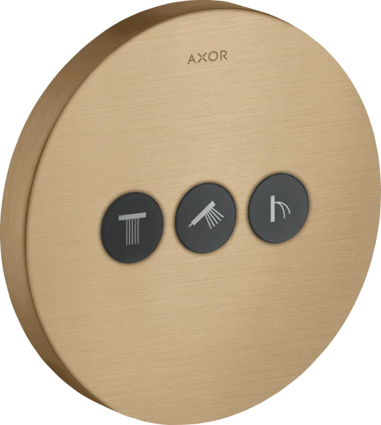 Axor Showerselect Valves Concealed 220 X 180 X 130mm Bronze - Brushed