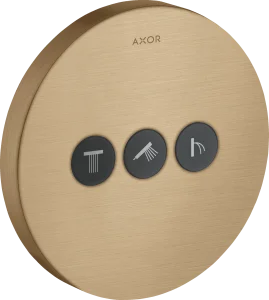 Axor Showerselect Valves Concealed 220 X 180 X 130mm Bronze - Brushed