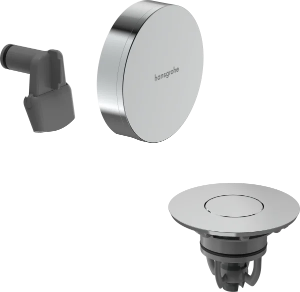 Hansgrohe Exafill Finish Set Chrome Bath Filler, Waste And Overflow Set