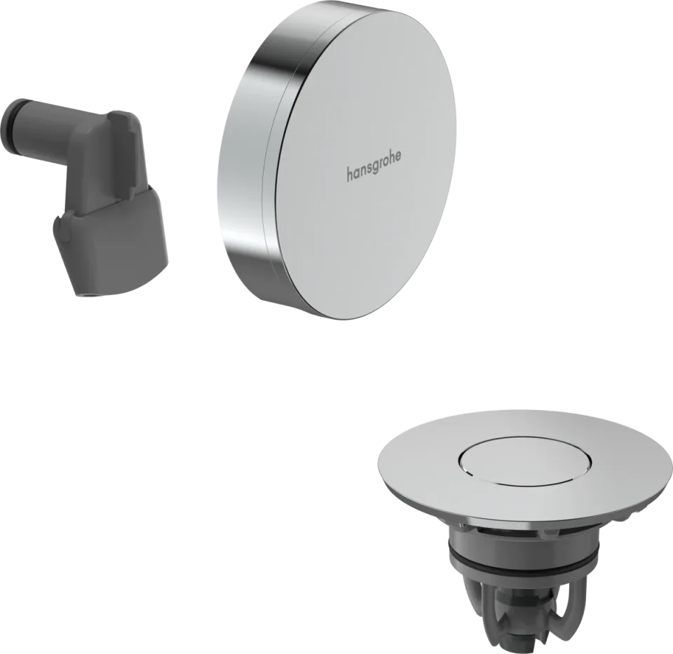 Hansgrohe Exafill Bath Filler With Waste And Overflow 130 X 110 X 85mm product image - Image 1
