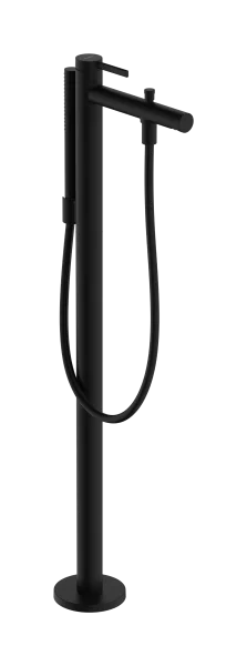 Hansgrohe Zesis S Single Lever Bath Mixer Floor-standing Matt Black