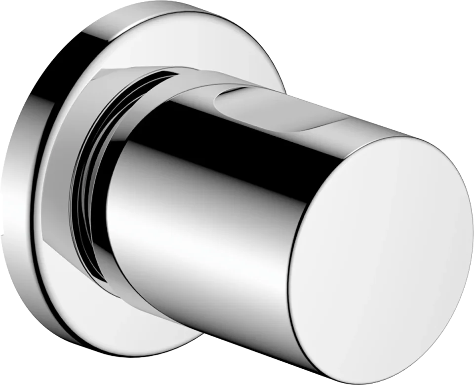 Hansgrohe Zesis S Shut-off Valves 130 X 110 X 85mm Chrome product image - Image 1