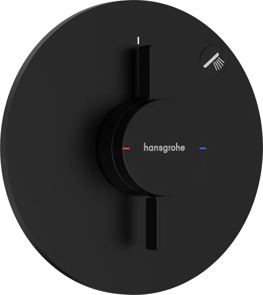 Hansgrohe Duoturn S Mixer For Concealed Installation For 1 Function Matt Black
