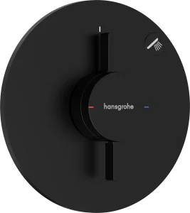 Hansgrohe Duoturn S Shower Mixers Concealed 265 X 240 X 180mm Black - Matt