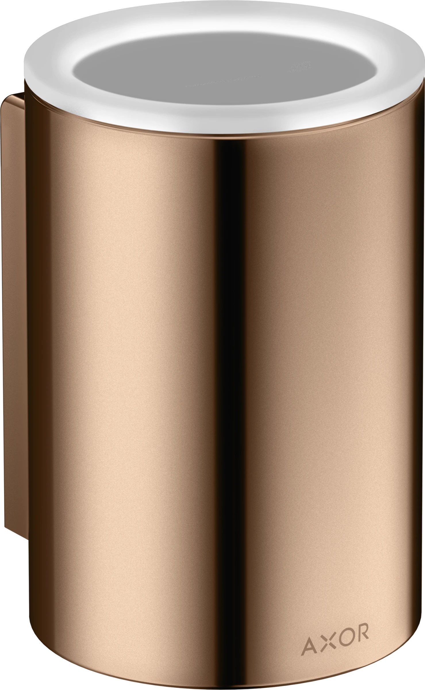 Axor Universal Circular Tooth Brush Tumbler 256 X 163 X 102mm Rose Gold/gold - Polished