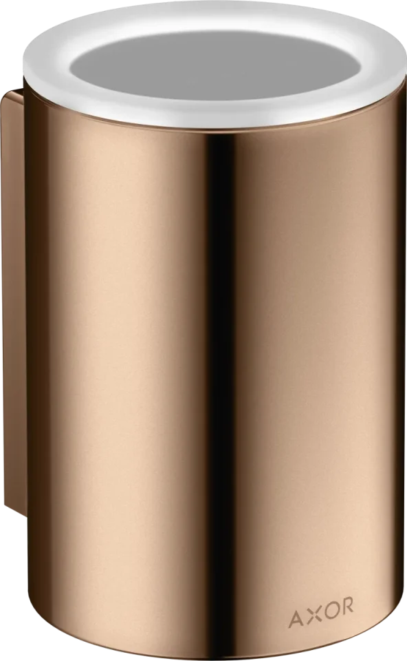 Axor Universal Circular Tooth Brush Tumbler 256 X 163 X 102mm Rose Gold/gold - Polished product image - Image 1