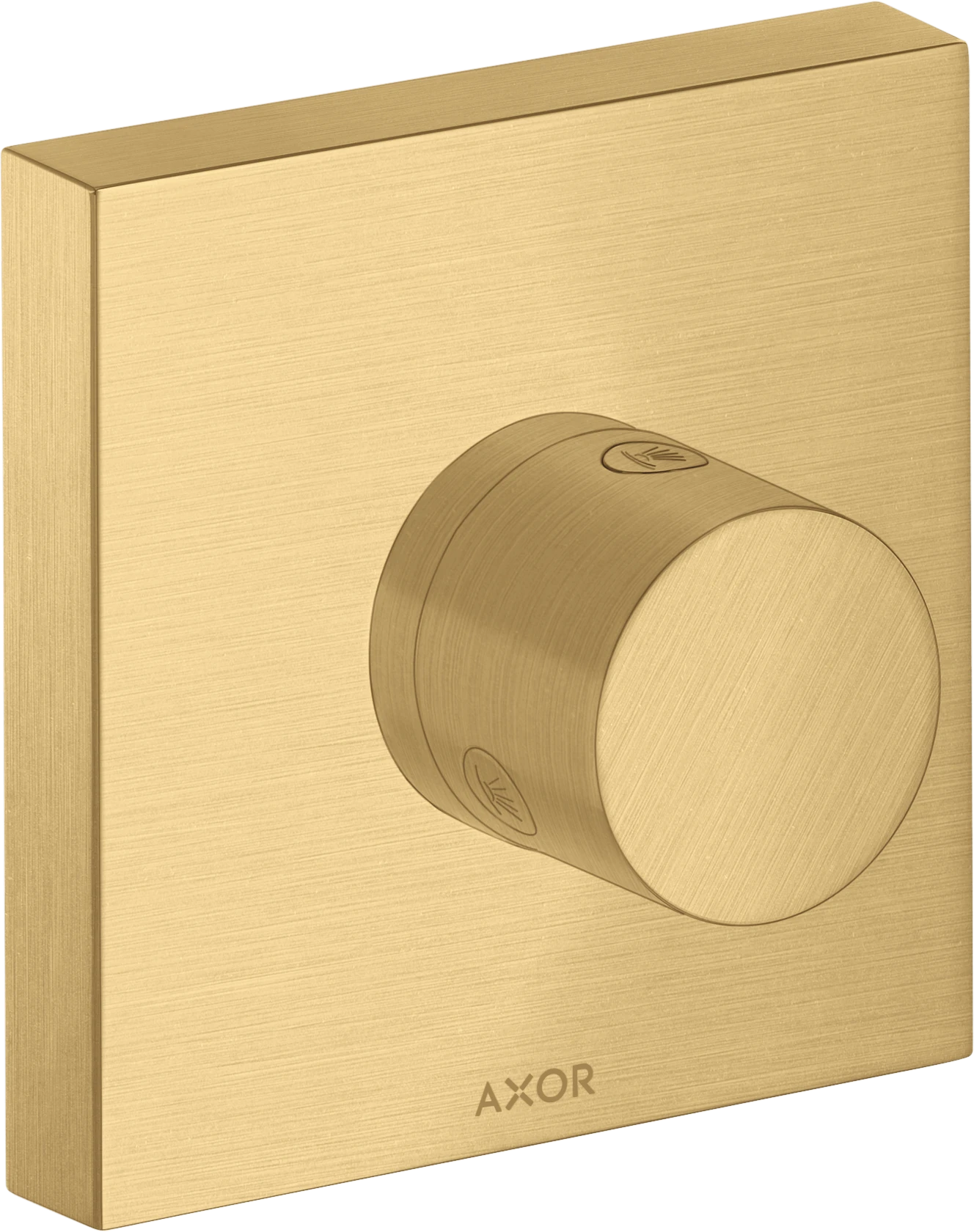 Axor Showersolutions Manual Shut-off & Diverter Valves 300 X 206 X 136mm Gold - Brushed