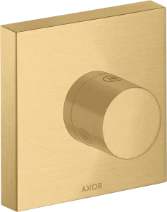 Axor Showersolutions Manual Shut-off & Diverter Valves 300 X 206 X 136mm Gold - Brushed