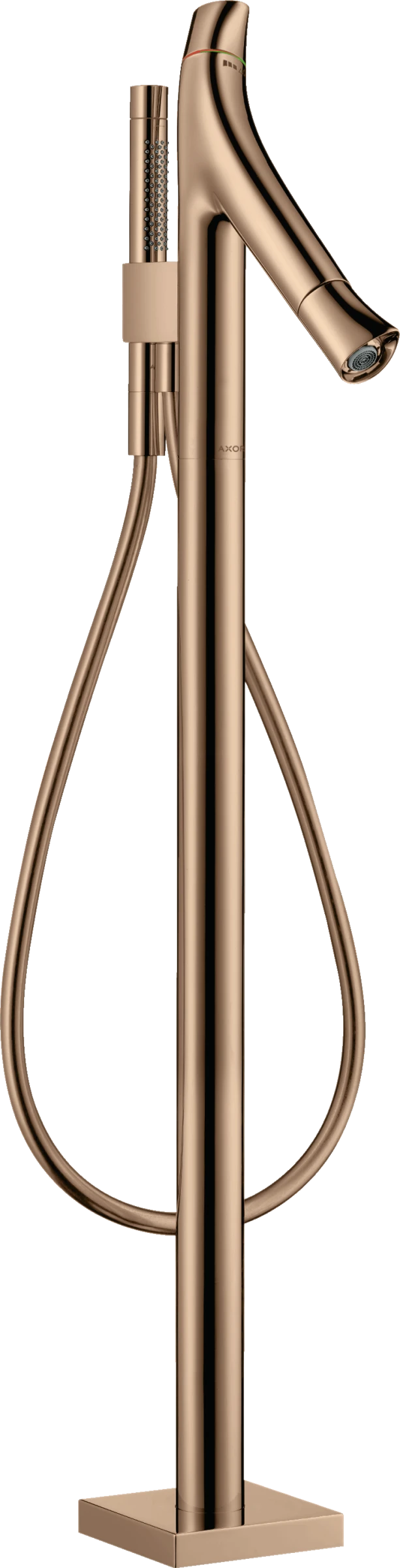 Axor Starck Organic Thermostatic Bath Filler Concealed 1305 X 380 X 225mm Rose Gold/gold - Polished