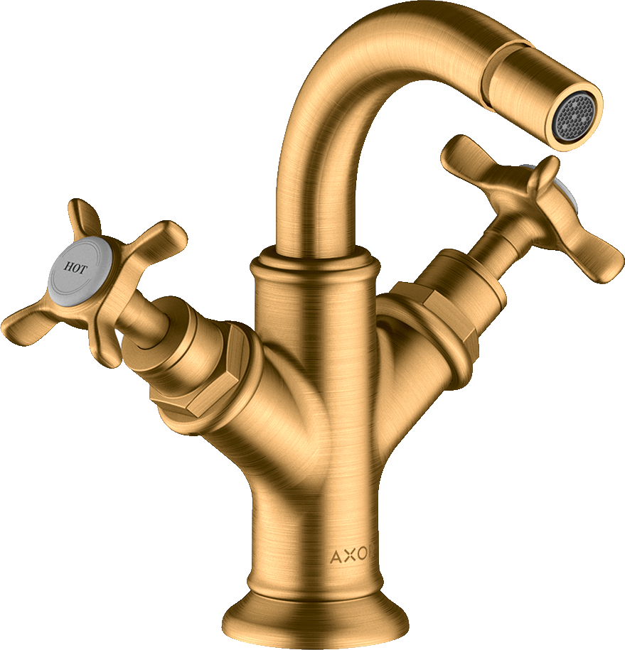 Axor Montreux Bidet Mixers 470 X 250 X 270mm Gold - Brushed