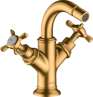 Axor Montreux Bidet Mixers 470 X 250 X 270mm Gold - Brushed product image - Image 1