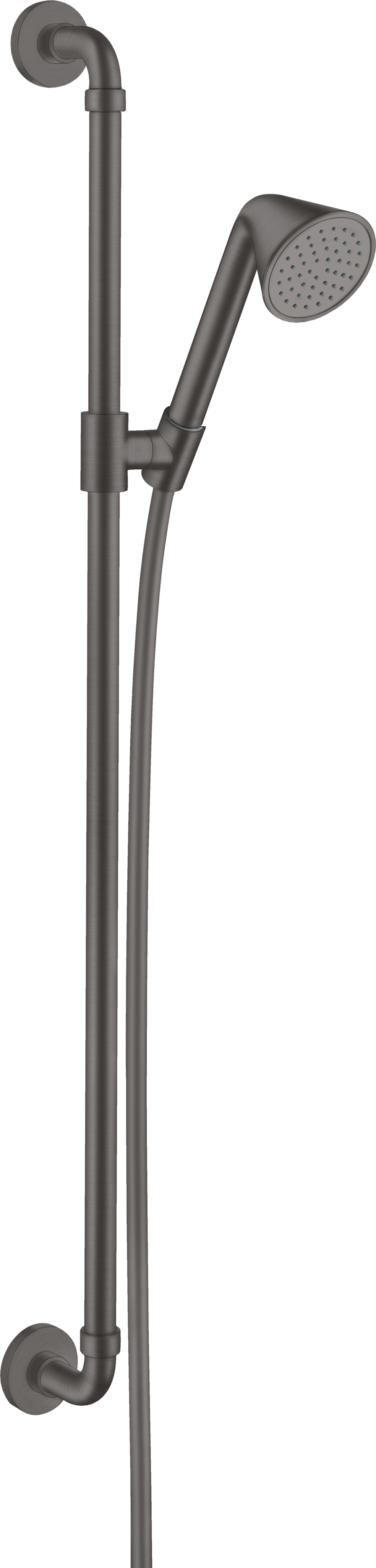 Axor Showers/front Shower Rail Sets 1048 X 174 X 98mm Gunmetal/chrome - Brushed