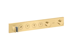 Axor Showersolutions Thermostatic Shower Mixer Concealed 715 X 395 X 150mm Gold - Brushed