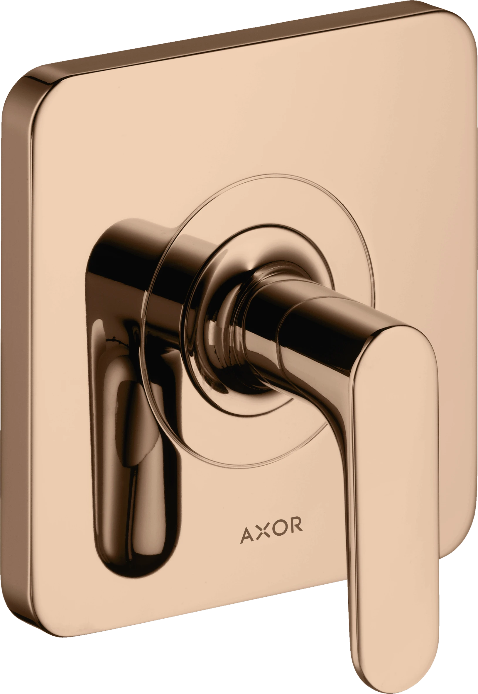 Axor Citterio M Shut-off Valves 130 X 110 X 87mm Rose Gold/gold - Polished