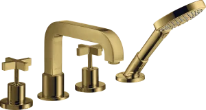 Axor Citterio Bath Mixers Concealed 510 X 263 X 128mm Gold - Polished