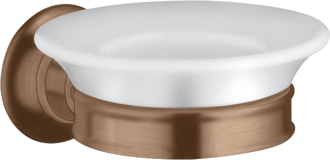 Axor Montreux Soap Dishes /-basket 180 X 165 X 73mm Rose Gold/gold - Brushed