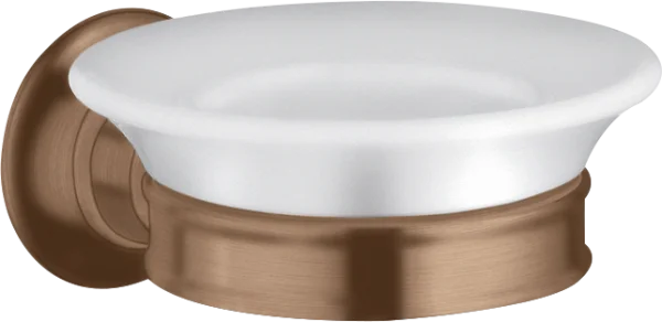 Axor Montreux Soap Dishes /-basket 180 X 165 X 73mm Rose Gold/gold - Brushed