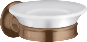 Axor Montreux Soap Dishes /-basket 180 X 165 X 73mm Rose Gold/gold - Brushed