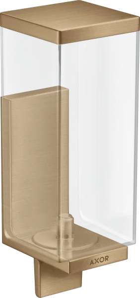 Axor Universal Rectangular Lotion Dispenser 255 X 185 X 180mm Bronze - Brushed