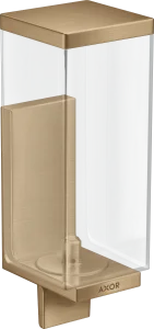 Axor Universal Rectangular Lotion Dispenser 255 X 185 X 180mm Bronze - Brushed