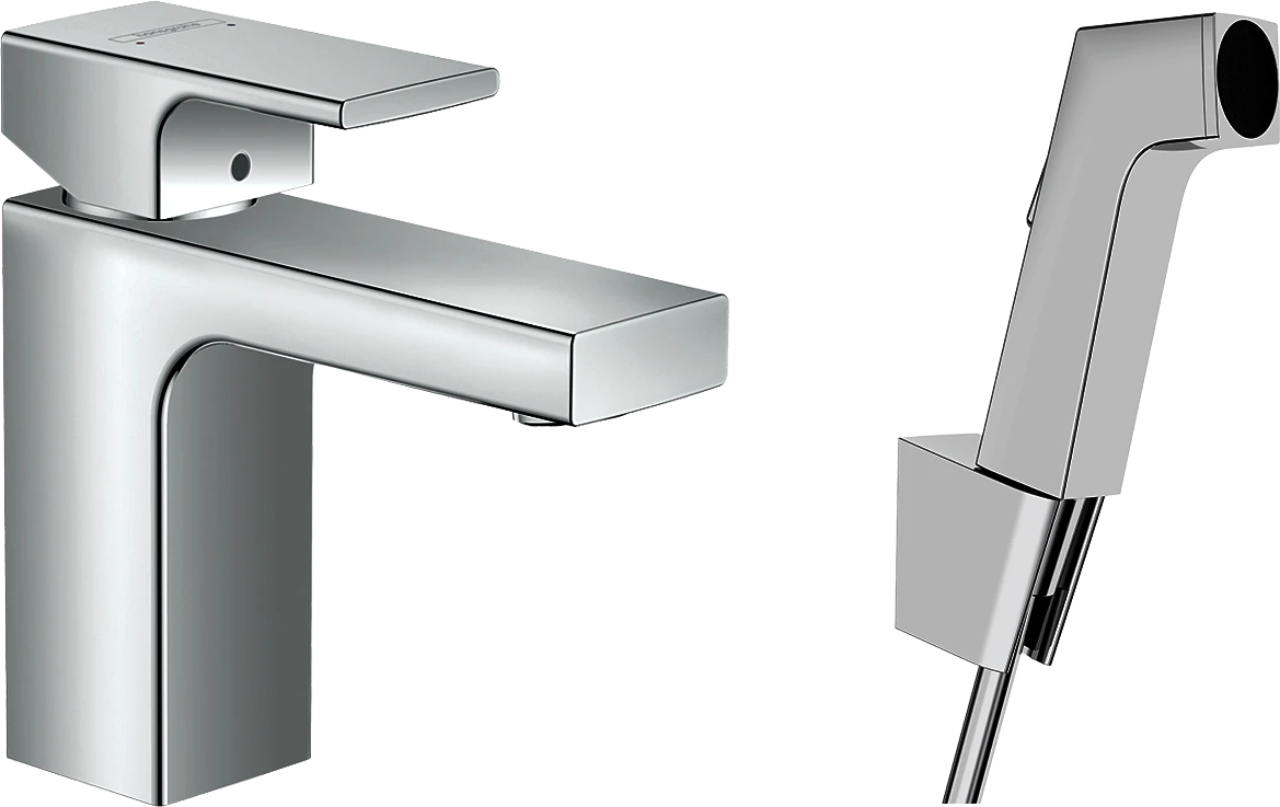 Hansgrohe Vernis Shape Manual Mixers 465 X 195 X 75mm Chrome