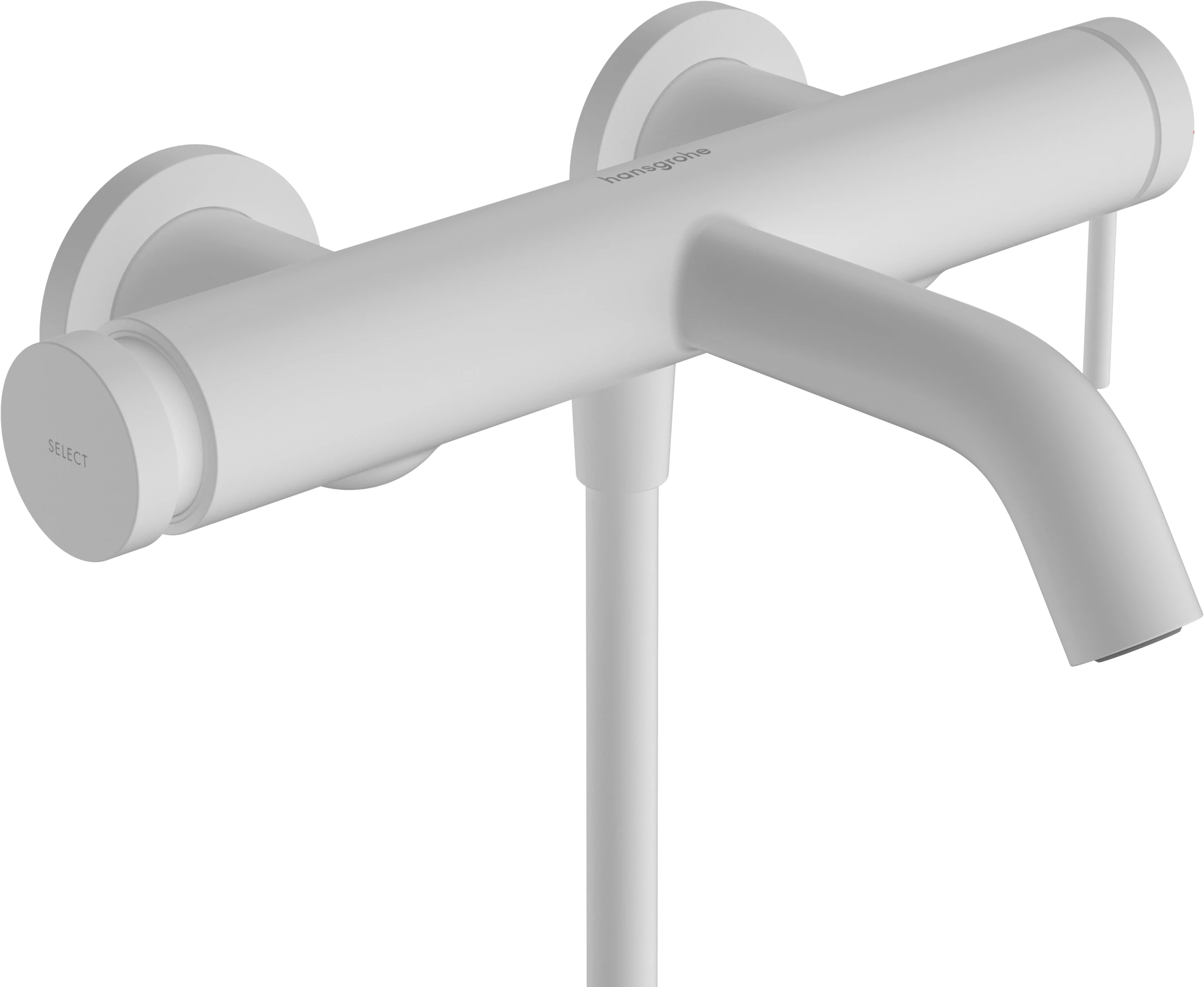 Hansgrohe Tecturis S Bath Mixers Exposed 450 X 295 X 140mm White - Matt