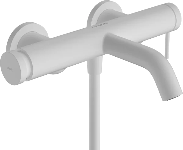 Hansgrohe Tecturis S Bath Mixers Exposed 450 X 295 X 140mm White - Matt