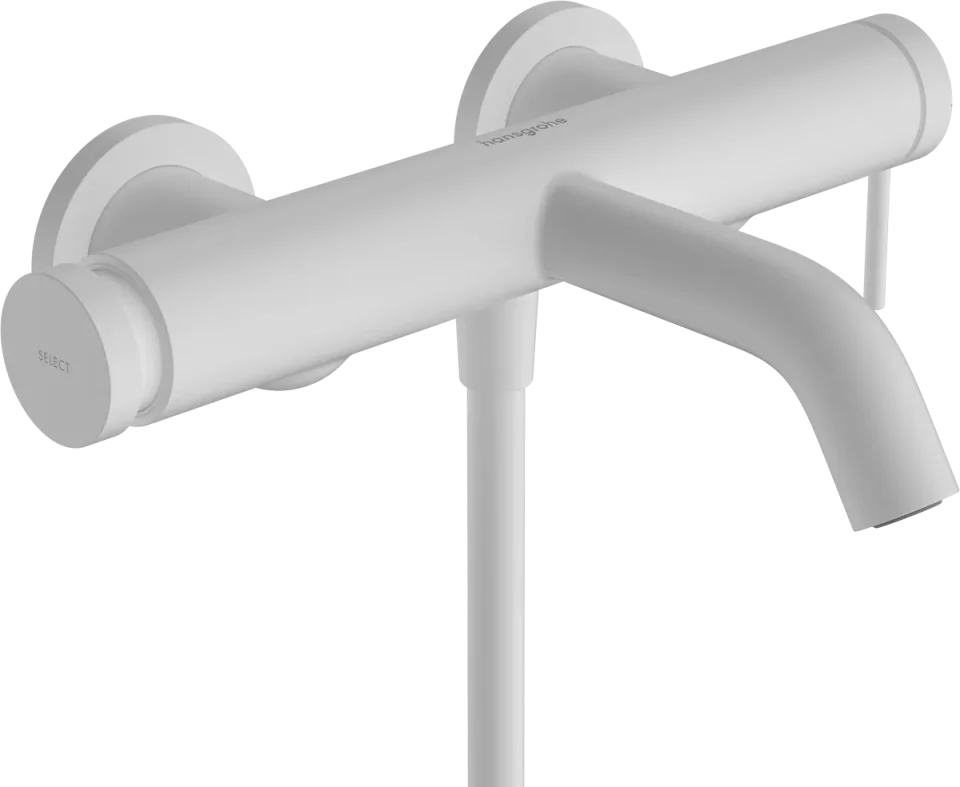 Hansgrohe Tecturis S Bath Mixers Exposed 450 X 295 X 140mm White - Matt product image - Image 1