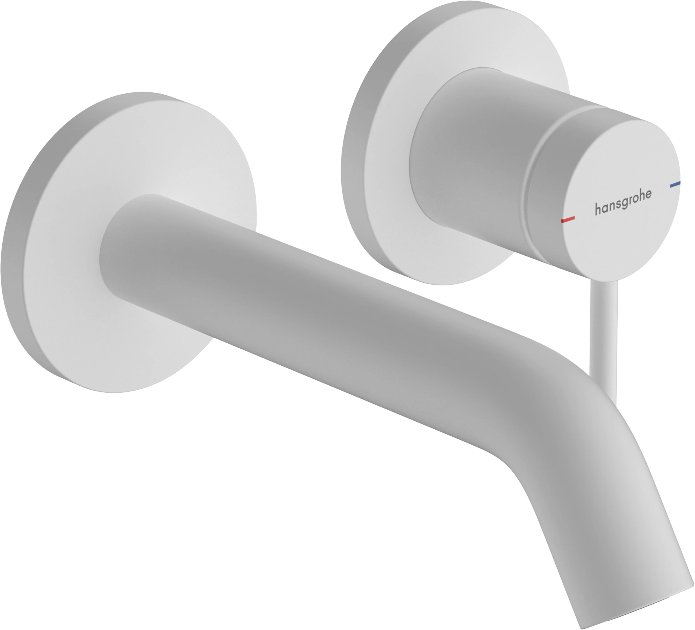 Hansgrohe Tecturis S Manual Mixers 253 X 232 X 81mm White - Matt