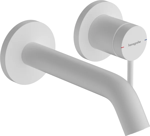 Hansgrohe Tecturis S Manual Mixers 253 X 232 X 81mm White - Matt