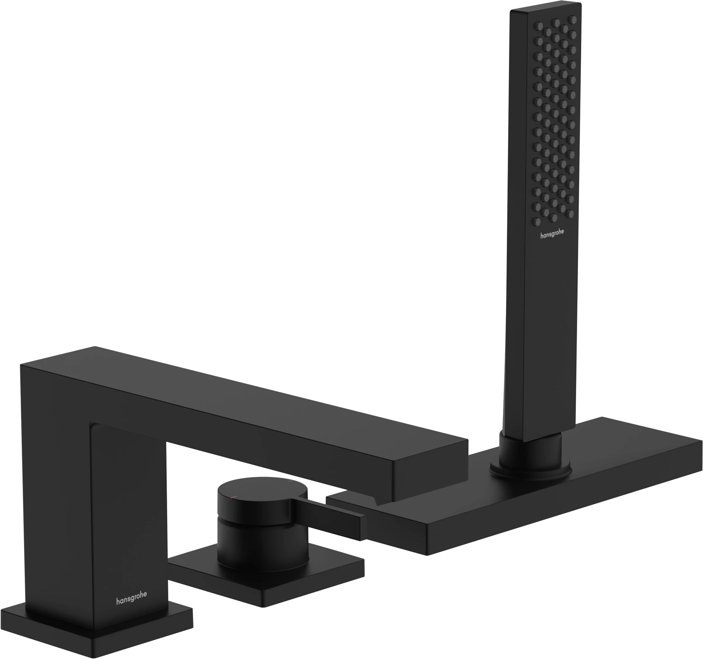 Hansgrohe Tecturis E Bath Mixers Concealed 540 X 280 X 220mm Black - Matt