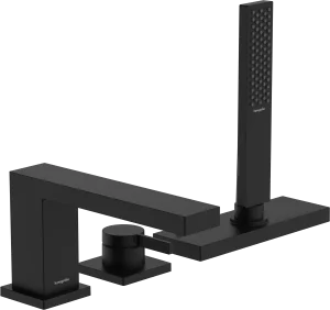 Hansgrohe Tecturis E Bath Mixers Concealed 540 X 280 X 220mm Black - Matt